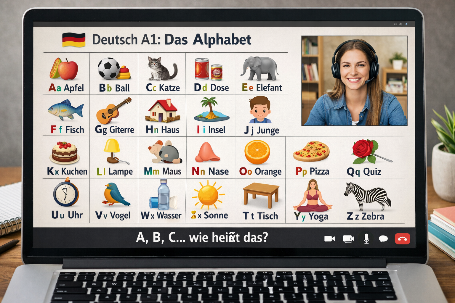 Deutsch A1 – Grundlagen