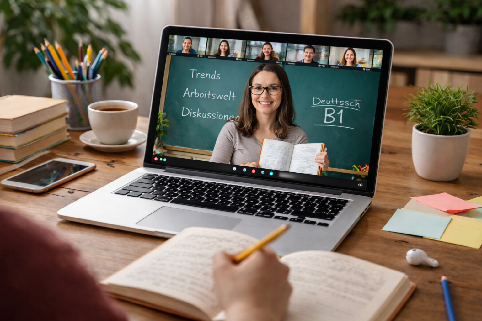 Deutsch B1 Live-Kurs (13.04.–16.06.)